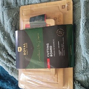 ***SOLD***Bamboo cutting board